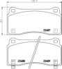 PAGID T2245 Brake Pad Set, disc brake